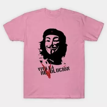 Женская футболка Viva La Revolucion с принтом Харадзюку, кавайная футболка, летняя футболка с коротким рукавом, женская футболка, топ S