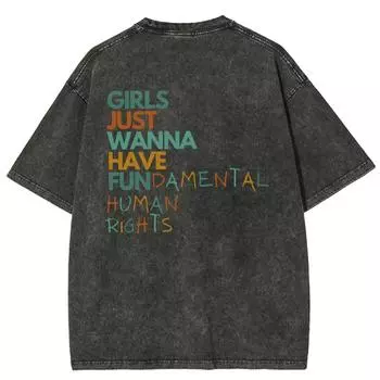 Женская футболка в стиле ретро с чистым принтом букв, оверсайз, свободная, хлопковая, удобная, с коротким рукавом, простая студенческая футболка S