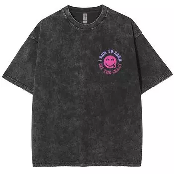 Женская футболка Y2K розовая с принтом чистых букв, хлопок, стирка, деним, оверсайз, короткий рукав, повседневный, милый, крутой, девчачий топ S
