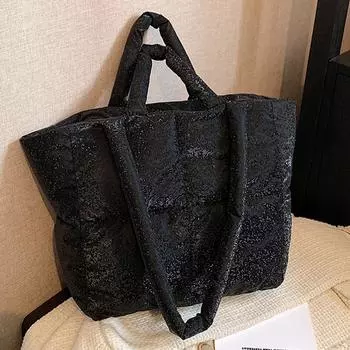 Женская глянцевая стеганая сумка-тоут Bubbles Cloud Top, сумки с мягкой подкладкой, плиссированная сумка на плечо, большая вместительная модная модная сумка-бродяга Cloud Hobo Bolsa белый