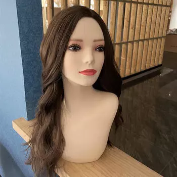 Женская голова манекена, многофункциональный держатель для парика, профессиональное обучение косметологии 34cm