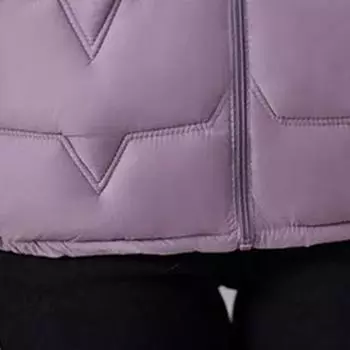 Женская хлопковая куртка с воротником-стойкой и длинным рукавом, однотонная застежка-молния, осень-зима XL