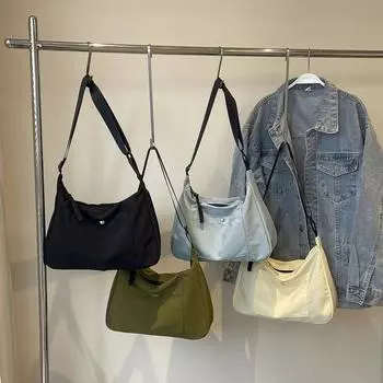 Женская холщовая сумка большой вместимости осенне-зимняя повседневная универсальная сумка через плечо модного класса для путешествий