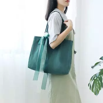 Женская холщовая сумка на плечо, модная литературная сумка большой емкости розовый