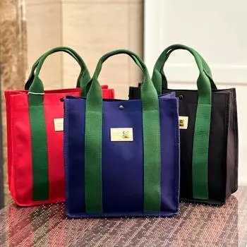 Женская холщовая сумка-органайзер, новая модная женская сумка, маленькие сумки на одно плечо, женские повседневные сумки с верхней ручкой для работы, простые и практичные чёрный