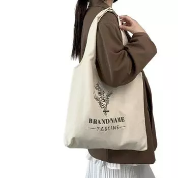 Женская холщовая сумка, женская летняя майка, сумка на плечо, большая вместительная портативная школьная сумка для студентов в классе, школьная сумка