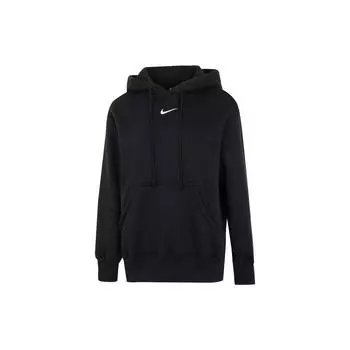 Женская худи с карманом-кенгуру и логотипом Nike, черные DQ5861-010 L