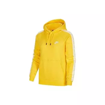 Женская худи с вышивкой логотипа Nike Kangaroo Pocket, желтая CU9262-780 M
