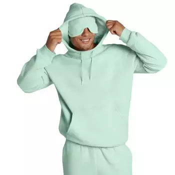 Женская и мужская модная повседневная толстовка, свободный кардиган на молнии, толстовка с длинным рукавом и капюшоном XXL зелёный