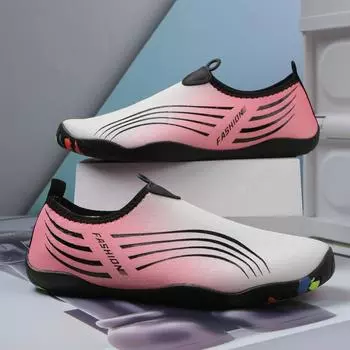 Женская и мужская обувь для воды. Дышащая, быстросохнущая, нескользящая обувь для воды. Удобная спортивная обувь для босых ног. Удобная спортивная обувь для пляжа. Бассейна. Озера. Пеший туризм. Каякинг. Серфинг. 36 чёрный