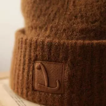 Женская и мужская осенне-зимняя теплая шапка-бини, однотонная женская и мужская эластичная вязаная крючком шапка, шапка для женщин и мужчин серый