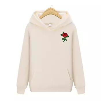 Женская и мужская толстовка с цветочным принтом, мужская толстовка с капюшоном для творчества, одежда с круглым вырезом, модная толстовка большого размера, толстовка с круглым вырезом S