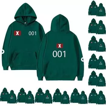 Женская и мужская толстовка с длинными рукавами, весенняя, с капюшоном и принтом, с рукавами оверсайз XXXXL