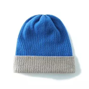 Женская кашемировая шапка Qinghe кашемир 30% кашемир 70% шерсть Женский осенне-зимний кашемировый платок мягкий и теплый бежевый