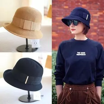 Женская кепка, мягкая солнцезащитная хлопковая шляпа с широкими полями, уличная солнцезащитная шляпа, портативная складная панама, летняя панама для женщин, AC2182 One Size чёрный