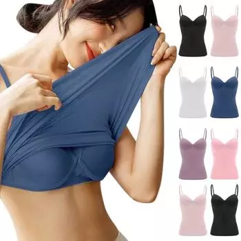 Женская кофточка с нижней частью и подушечкой на груди, сексуальное нижнее белье большого размера с подушечкой на груди S розовый