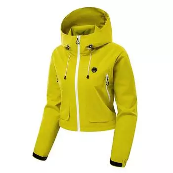 Женская короткая куртка, ветрозащитная повседневная куртка для активного отдыха L