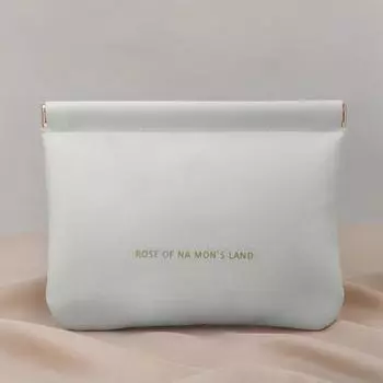 Женская косметичка для помады Удобная ручная сумка для хранения 18 бежевый