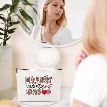 Женская косметичка для ухода за кожей, губная помада, косметика, косметичка, моющиеся, модные аксессуары ко Дню святого Валентина