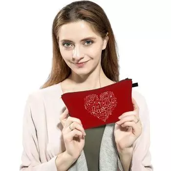 Женская косметичка Модная косметичка на День святого Валентина Косметичка для губной помады Косметичка Косметичка Аксессуары