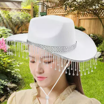 Женская ковбойская шляпа, аксессуары для подружки невесты, ковбойская вечеринка, свадебный пляжный подарок