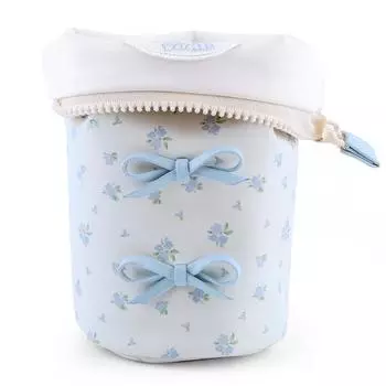 # Женская кожаная косметичка с бантом, косметичка, переносная косметичка, кисточки для макияжа B