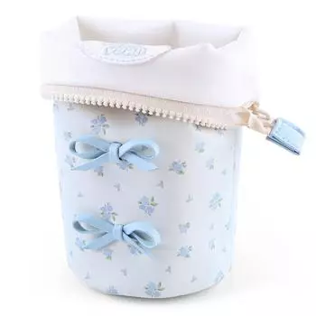 Женская кожаная косметичка с бантом, косметичка, переносная косметичка, сумка для кистей для макияжа