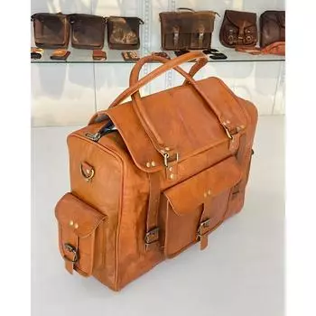 Женская кожаная сумка через плечо Hobo, сумка через плечо, удобная сумка-мессенджер 10 x 13 x 4 in коричневый