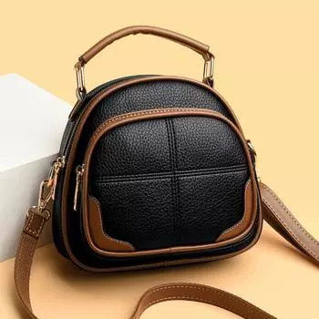 Женская кожаная сумка через плечо, сумка через плечо, простые сумки, роскошные дизайнерские сумки-мессенджеры высокого качества