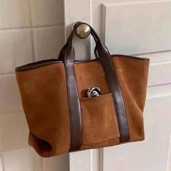 Женская кожаная сумка через плечо, сумка двойного назначения, большая вместимость, универсальная, повседневная, модная, новая