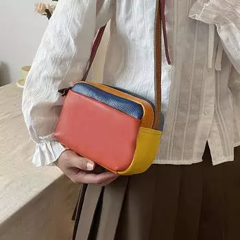 Женская кожаная сумка через плечо, сумки-мессенджеры, дизайнерская модная повседневная сумка