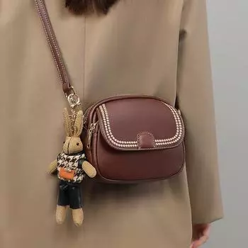 Женская кожаная сумка через плечо Женская сумка через плечо Mom Premium Shell Bag