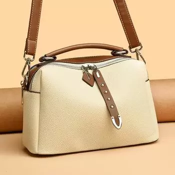 Женская кожаная сумка высокого качества, роскошные женские сумки через плечо, дизайнерская женская сумка-мессенджер