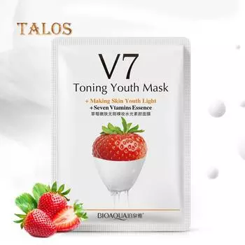 Женская красота, ультратонкая увлажняющая фруктовая витаминная эссенция, маска для ухода за кожей