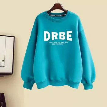 Женская круглая горловина свитер куртка шикарный плюс бархат толстые зимние топы пара китайский стиль S белый