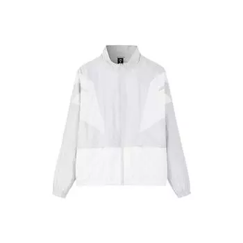 Женская куртка Anta Lifestyle Series с воротником-стойкой и застежкой-молнией, цвет песочно-серый 162238618R-4 M