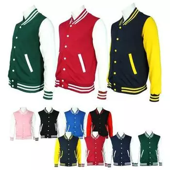 Женская куртка Baseball Jumper Korea Fashion