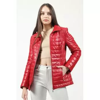 Женская куртка большого размера Maya Inflatable Plus Size Женская куртка из натуральной кожи