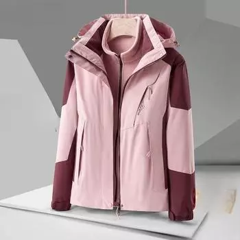 Женская куртка LT Hardshell — ветрозащитная, водонепроницаемая верхняя одежда с капюшоном для осени и зимы M