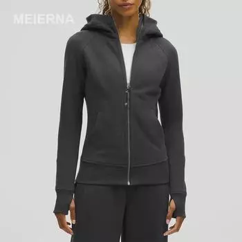 Женская куртка Marshmallow LU на молнии QD058: Уютный свитер осень/зима от Jimo S: 90-105 pounds