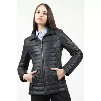 Женская куртка Maya Надувная женская куртка из натуральной кожи