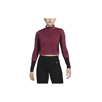 Женская куртка Nike Therma-Fit Adv City Ready Color Block Stand Collar Short Jacket Red DV9807-653 S