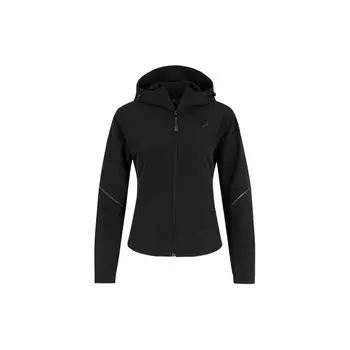 Женская куртка с капюшоном и логотипом Asics, повседневная, черная 2012D051-001 S