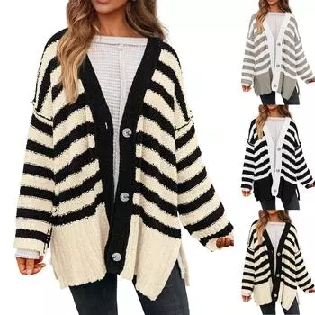 Женская куртка-жакет в клетку на пуговицах с длинным рукавом, осенние наряды S бежевый