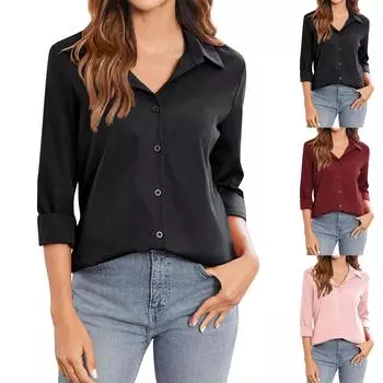 Женская куртка-жакет в клетку на пуговицах с длинным рукавом, осенние наряды L чёрный