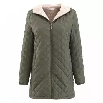 Женская легкая хлопковая куртка с капюшоном и длинными рукавами, облегающая талию, хлопковая куртка средней длины ярких цветов S красный