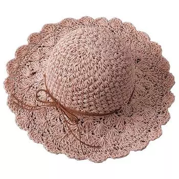 Женская летняя большая соломенная шляпа, пляжная шляпа от солнца, женская модная пляжная шляпа темно-синий