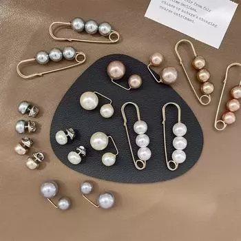 Женская летняя брошь-булавка для регулировки талии - антиэкспозиционный зажим для юбки