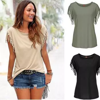 Женская летняя футболка с короткими рукавами, женский сексуальный топ без бретелек с воротником-стойкой XXXXXL белый