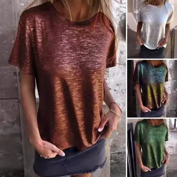 Женская летняя футболка с круглым вырезом и коротким рукавом, облегающая футболка с горячим дизайном, топы с принтом, пуловер, клубная одежда L серый